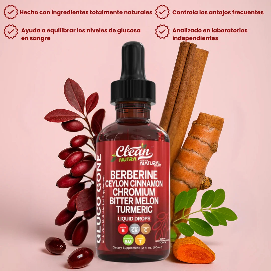 Gotas Reguladoras - Berberina + Canela de Ceilán (60 mL)