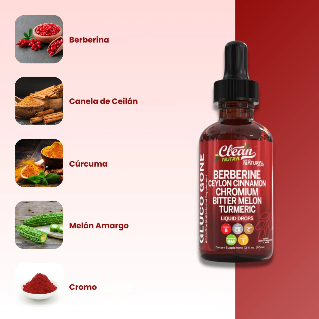 Gotas Reguladoras - Berberina + Canela de Ceilán (60 mL)