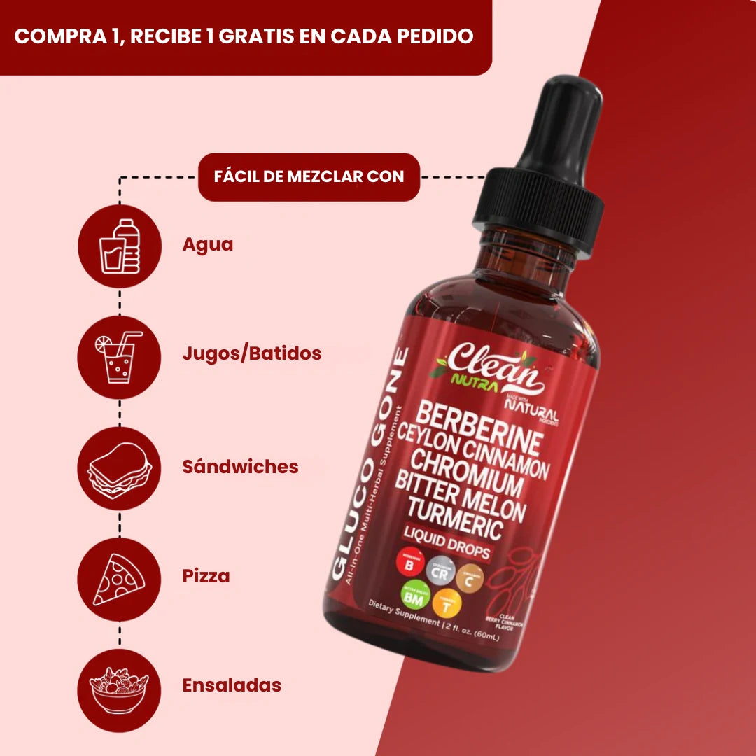 Gotas Reguladoras - Berberina + Canela de Ceilán (60 mL)